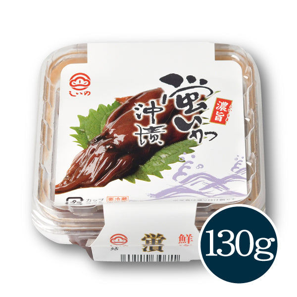 蛍いか沖漬 130g パッケージ