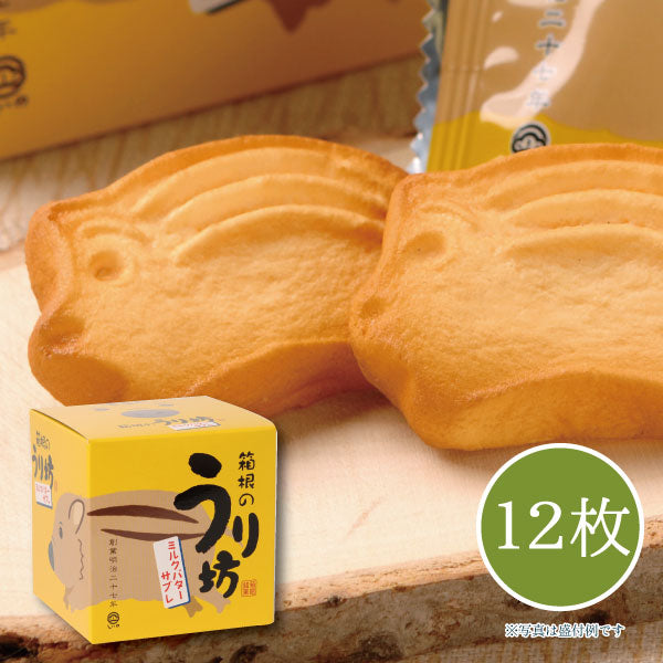 箱根のうり坊 ミルクバターサブレ 12枚