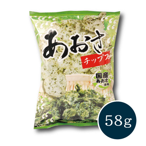 あおさチップス 58g パッケージ
