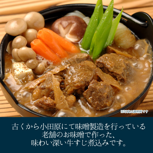 牛すじ味噌煮込み_盛り付け例