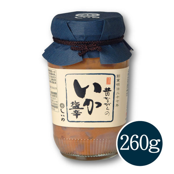 昔ながらのいか塩辛 260g_パッケージ