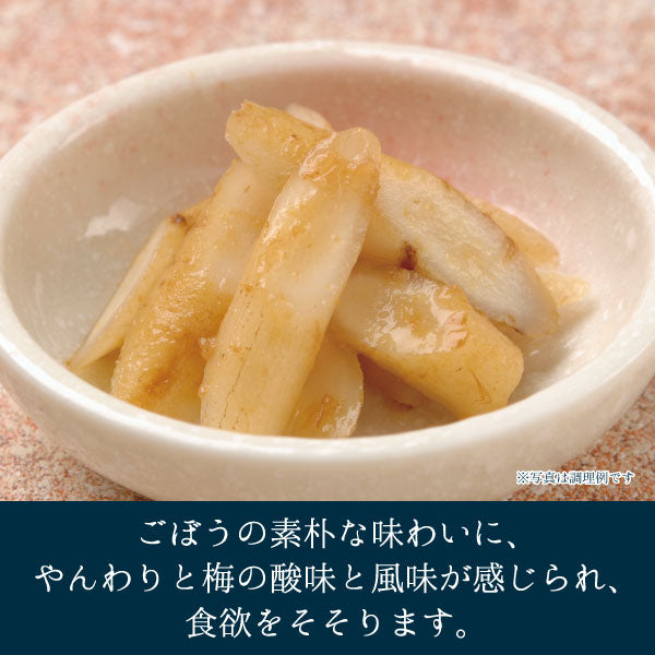 梅ごぼう_盛り付け例