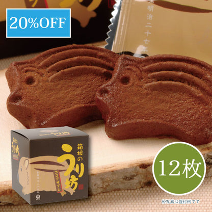 箱根のうり坊 ココアサブレ 12枚入