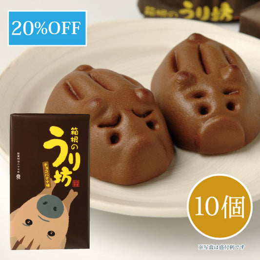 箱根のうり坊(チョコ風味) 10個入