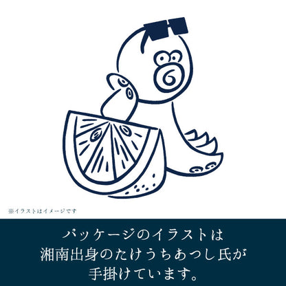 湘南海岸せんべい  たこせんべい（唐揚げレモン風味）バラ １袋２枚入り